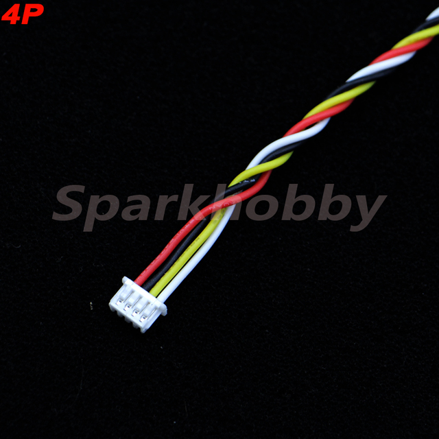 Kabel połączeniowy Multirotor SH1.0mm 1.25mm 4/5/6/7pin do kamery osi FPV VTX (10 sztuk) - Wianko - 7
