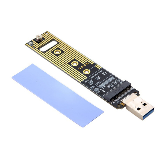 Karta adaptera USB 3.0 do zewnętrznego dysku SSD M.2 Nvme M, klucz M, 80 mm - Wianko - 14