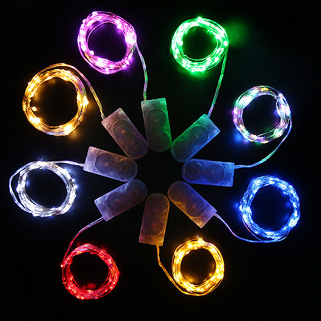 Żywica LED Light String 1M-5M - lampki do tworzenia biżuterii, dekoracje świąteczne i festiwal ślubny - Wianko - 1