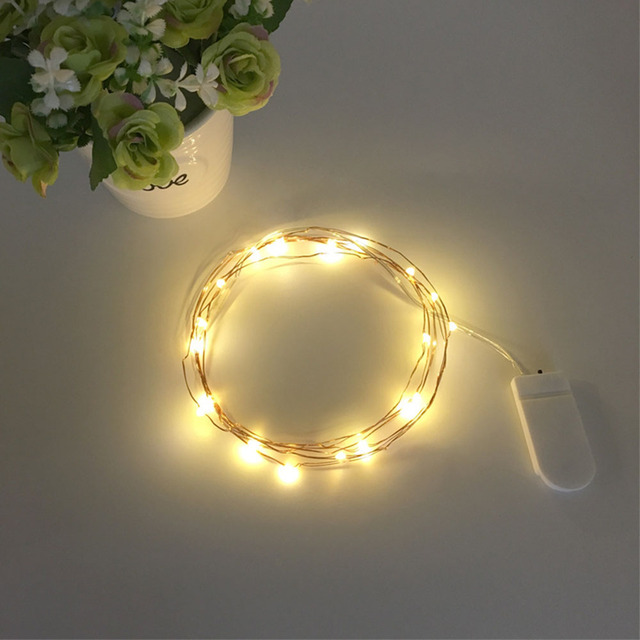 Żywica LED Light String 1M-5M - lampki do tworzenia biżuterii, dekoracje świąteczne i festiwal ślubny - Wianko - 5