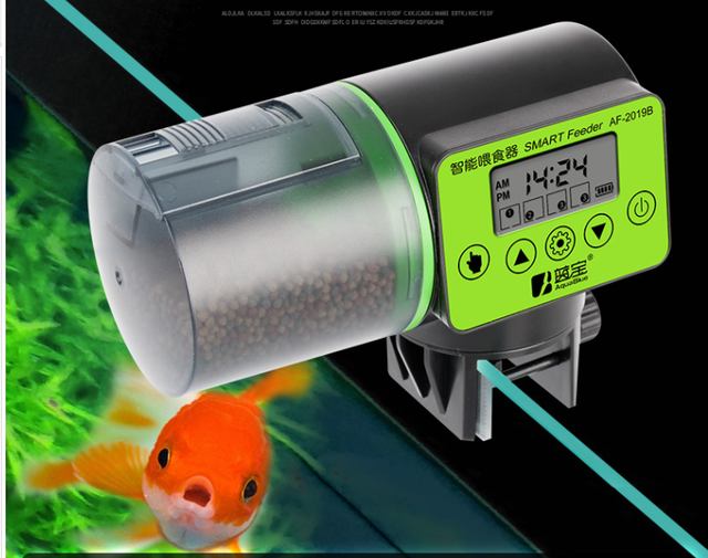 Ręczny podajnik karmy dla ryb zegar rytmu dozowania żywności do akwarium - inteligentny i automatyczny - Wianko - 5