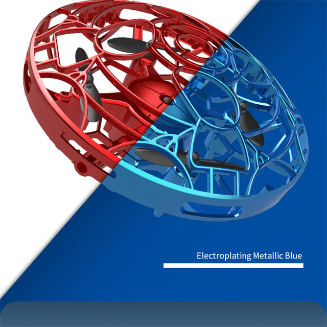 Mini Drone dwumodowy UFO z funkcją indukcyjnego latania - zabawka dla dzieci - Wianko - 4