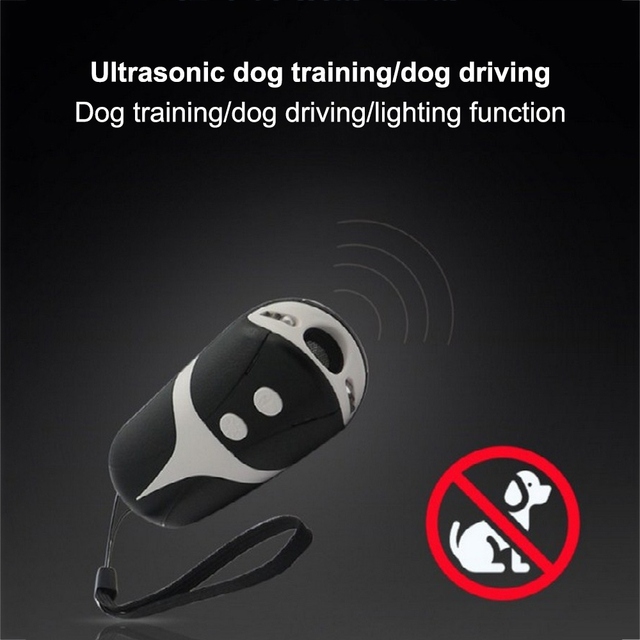 Ultradźwiękowy Odstraszacz Szkoleniowy dla Psów Stop Bark 3w1 z LED-ami - Wianko - 6