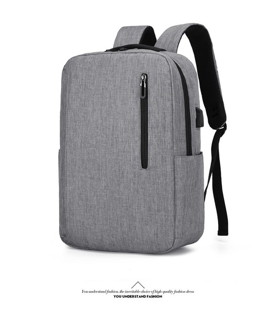 Męski plecak na laptopa 15.6 cala - nowość 2021, prosty design, duża pojemność - Wianko - 22