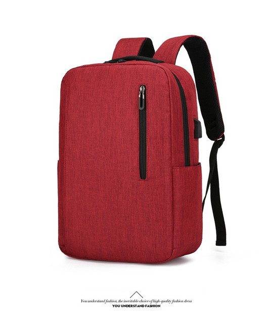 Męski plecak na laptopa 15.6 cala - nowość 2021, prosty design, duża pojemność - Wianko - 23