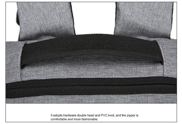 Męski plecak na laptopa 15.6 cala - nowość 2021, prosty design, duża pojemność - Wianko - 32