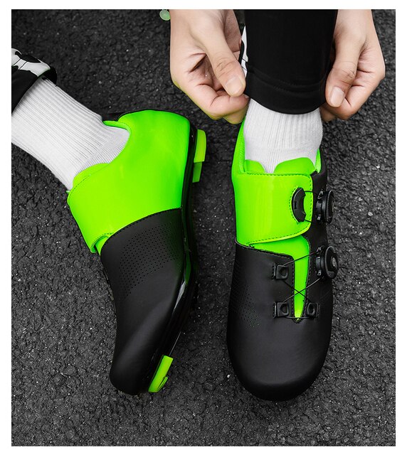 Buty rowerowe Cleat MTB - obuwie sportowe do kolarstwa górskiego i szosowego, ultralekkie, dla mężczyzn, kobiet i dzieci - Wianko - 17