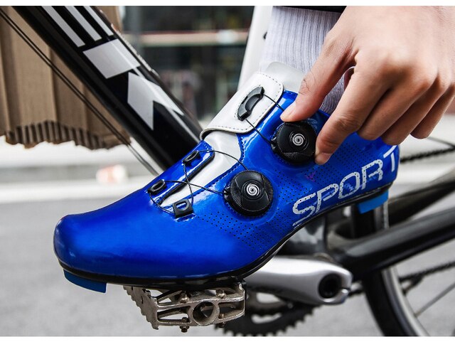Buty rowerowe Cleat MTB - obuwie sportowe do kolarstwa górskiego i szosowego, ultralekkie, dla mężczyzn, kobiet i dzieci - Wianko - 19