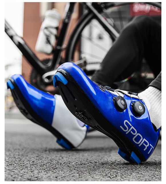 Buty rowerowe Cleat MTB - obuwie sportowe do kolarstwa górskiego i szosowego, ultralekkie, dla mężczyzn, kobiet i dzieci - Wianko - 21
