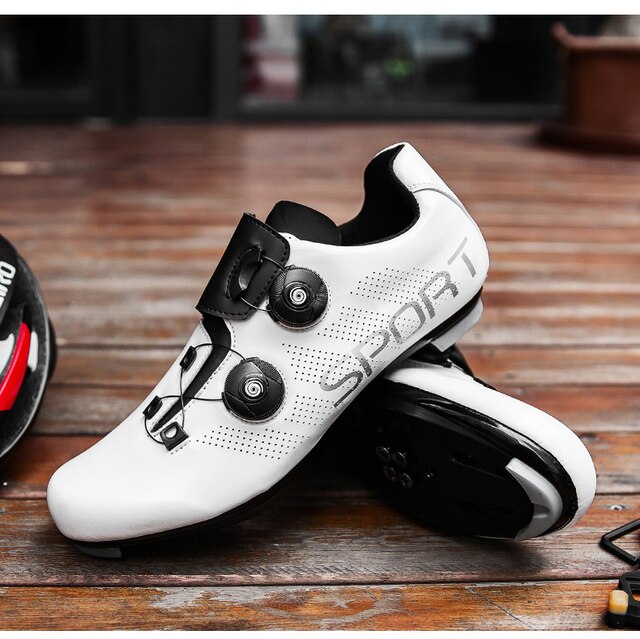 Buty rowerowe Cleat MTB - obuwie sportowe do kolarstwa górskiego i szosowego, ultralekkie, dla mężczyzn, kobiet i dzieci - Wianko - 36