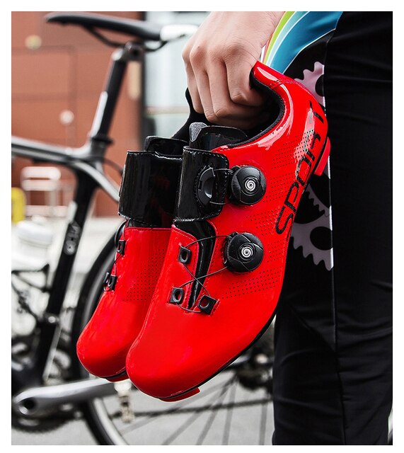 Buty rowerowe Cleat MTB - obuwie sportowe do kolarstwa górskiego i szosowego, ultralekkie, dla mężczyzn, kobiet i dzieci - Wianko - 27