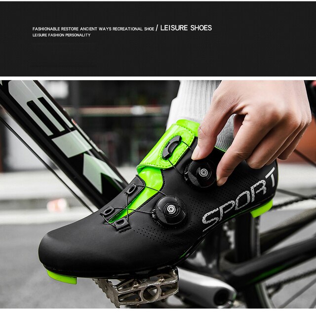 Buty rowerowe Cleat MTB - obuwie sportowe do kolarstwa górskiego i szosowego, ultralekkie, dla mężczyzn, kobiet i dzieci - Wianko - 13