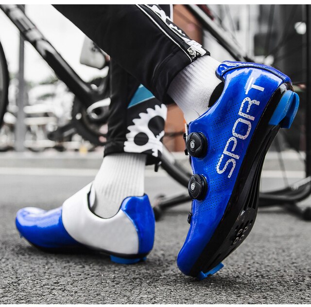 Buty rowerowe Cleat MTB - obuwie sportowe do kolarstwa górskiego i szosowego, ultralekkie, dla mężczyzn, kobiet i dzieci - Wianko - 22