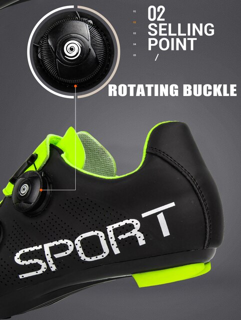 Buty rowerowe Cleat MTB - obuwie sportowe do kolarstwa górskiego i szosowego, ultralekkie, dla mężczyzn, kobiet i dzieci - Wianko - 10