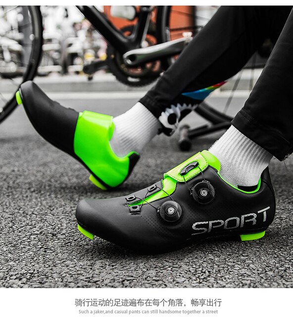 Buty rowerowe Cleat MTB - obuwie sportowe do kolarstwa górskiego i szosowego, ultralekkie, dla mężczyzn, kobiet i dzieci - Wianko - 16