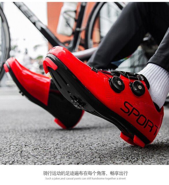 Buty rowerowe Cleat MTB - obuwie sportowe do kolarstwa górskiego i szosowego, ultralekkie, dla mężczyzn, kobiet i dzieci - Wianko - 28
