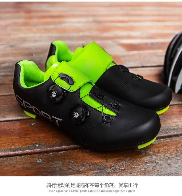 Buty rowerowe Cleat MTB - obuwie sportowe do kolarstwa górskiego i szosowego, ultralekkie, dla mężczyzn, kobiet i dzieci - Wianko - 18