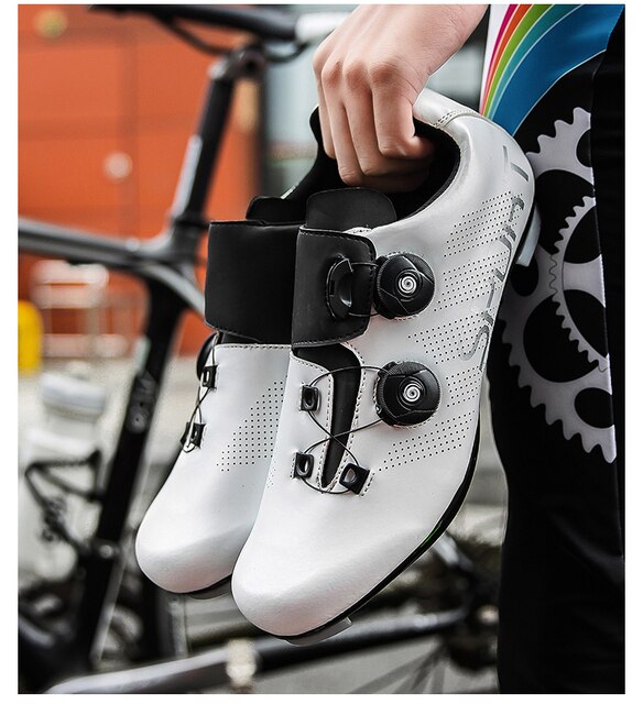 Buty rowerowe Cleat MTB - obuwie sportowe do kolarstwa górskiego i szosowego, ultralekkie, dla mężczyzn, kobiet i dzieci - Wianko - 33