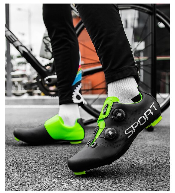 Buty rowerowe Cleat MTB - obuwie sportowe do kolarstwa górskiego i szosowego, ultralekkie, dla mężczyzn, kobiet i dzieci - Wianko - 15