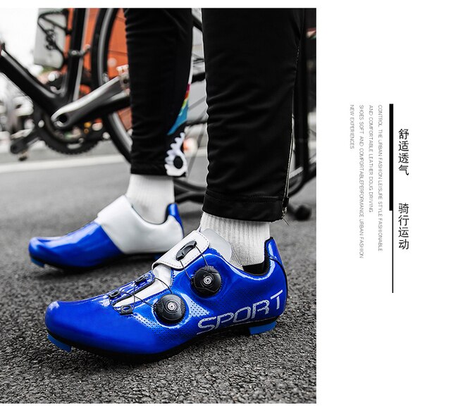 Buty rowerowe Cleat MTB - obuwie sportowe do kolarstwa górskiego i szosowego, ultralekkie, dla mężczyzn, kobiet i dzieci - Wianko - 20