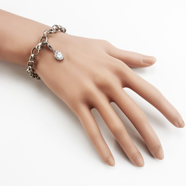 Wisiorek owalny z kolekcji Urok - moda 2019, autentyczne srebro 925, dusza biżuterii, idealny prezent dla kobiet - Wianko - 3