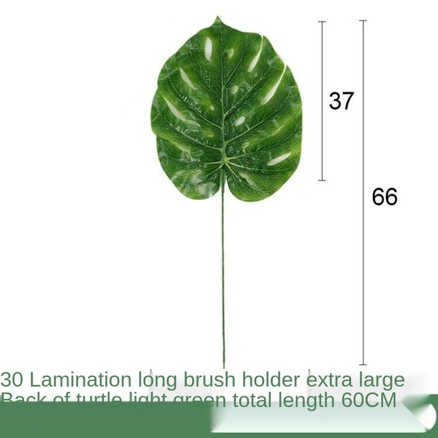 Sztuczne liście w kolorze zieleni do dekoracji wnętrz i ogrodów - Wianko - 39