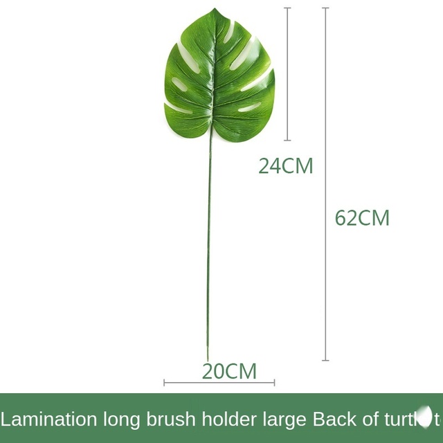 Sztuczne liście w kolorze zieleni do dekoracji wnętrz i ogrodów - Wianko - 30