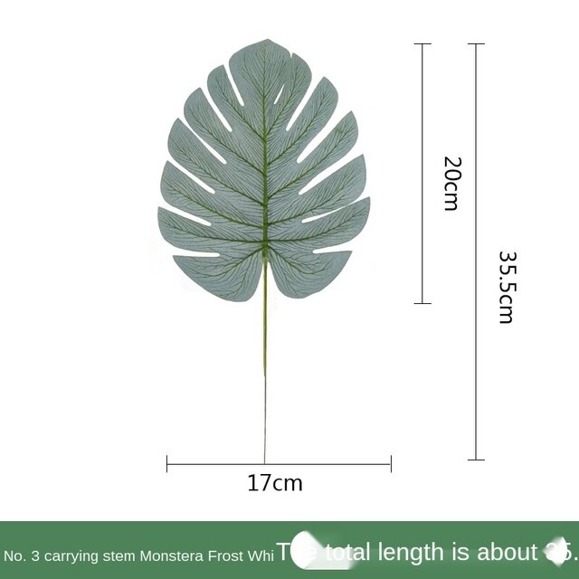 Sztuczne liście w kolorze zieleni do dekoracji wnętrz i ogrodów - Wianko - 14