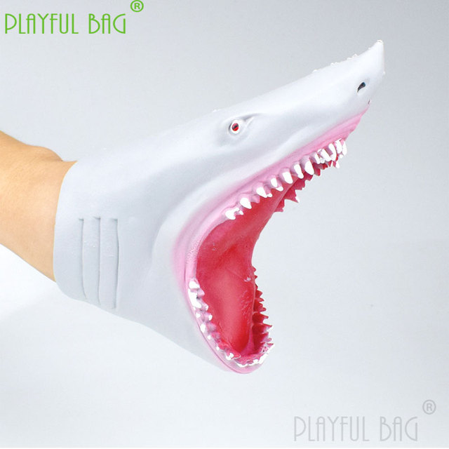 Lalka rekin TPR wisząca na rękawicy - zabawka dekompresyjna na Halloween i Boże Narodzenie - Wianko - 7
