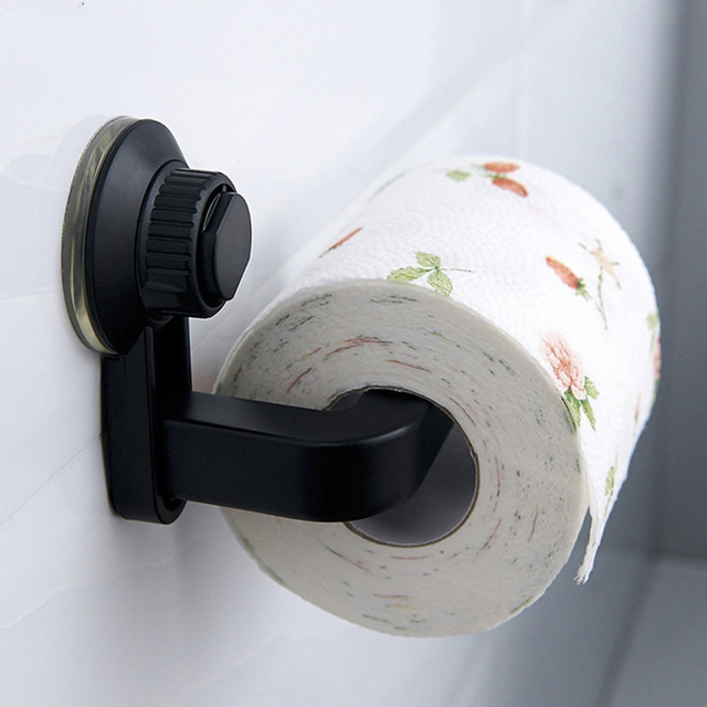 Haczyk ścienny na papier toaletowy bez wiercenia, montaż na ścianie, ABS plastik, rolka papieru ręcznikowego - Wianko - 5
