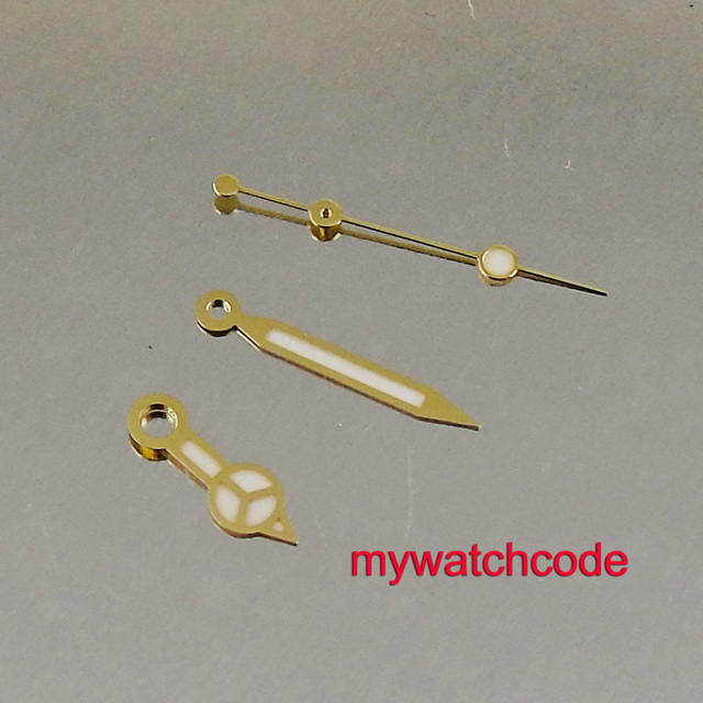 Srebrno-złoty zegarek RoseGolden z mechanizmem automatycznym NH35/NH36 - Wianko - 5