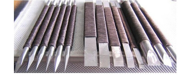 Nóż kuchenny diamentowa płytka ostrząca do polerowania noży - 100mm, 46 60/80/180/280/400 grit - Wianko - 16