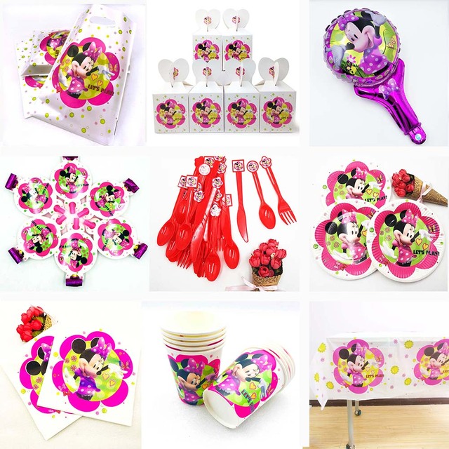 Myszka Miki - zestaw do samodzielnej dekoracji dla dzieci - pieczątki, materiały urodzinowe i scrapbooking - Wianko - 1