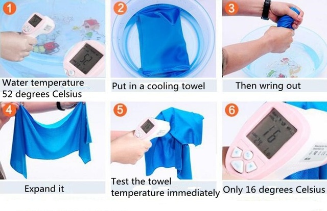 Wysokowydajne ręczniki chłodzące na outdoor i sport - Wianko - 12