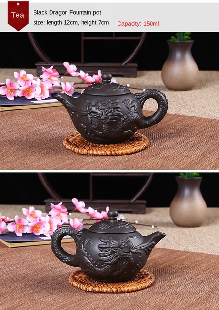 Garnek do herbaty z gliny purpurowej, mała pojemność, ręcznie wykonany - Xishi Pot Yixing Handmade - Wianko - 19