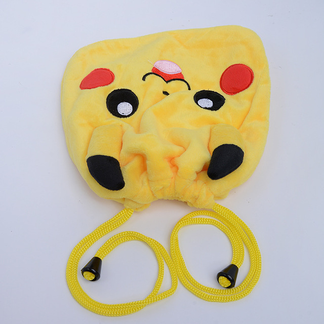Pluszowa torba Pikachu Pokemon - uroczy plecak z pluszową lalką i sznurkiem - idealny prezent bożonarodzeniowy - Wianko - 2