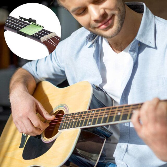 Gitara podstrunnica String Cleaner - narzędzie do utrzymania basowych strun, idealne do ukulele, wykonane z polskiej tkaniny - Wianko - 9