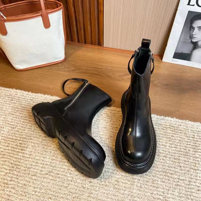 Małe i średniej wielkości buty damskie Retro w nowym brytyjskim stylu, idealne na wiosnę i jesień - Wianko - 7