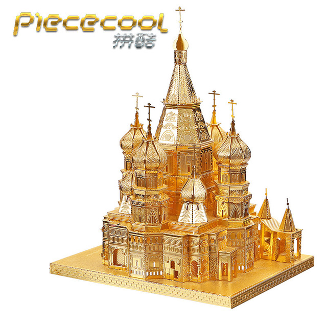 Piececool Wieża 3D Puzzle Metalowe - Świat Wielkiej Architektury, Zabawka DIY dla Chłopców i Prezent dla Dorosłych - Wianko - 15