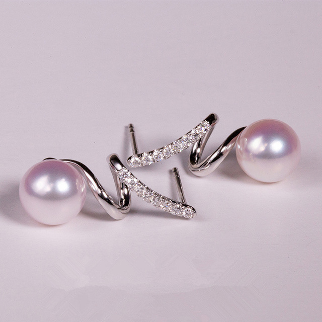 Nowoczesne kolczyki z imitacją pereł 2021 dla kobiet - Elegancki prezent na rocznicę biżuteryjna (Numer produktu: E6579) - Wianko - 1