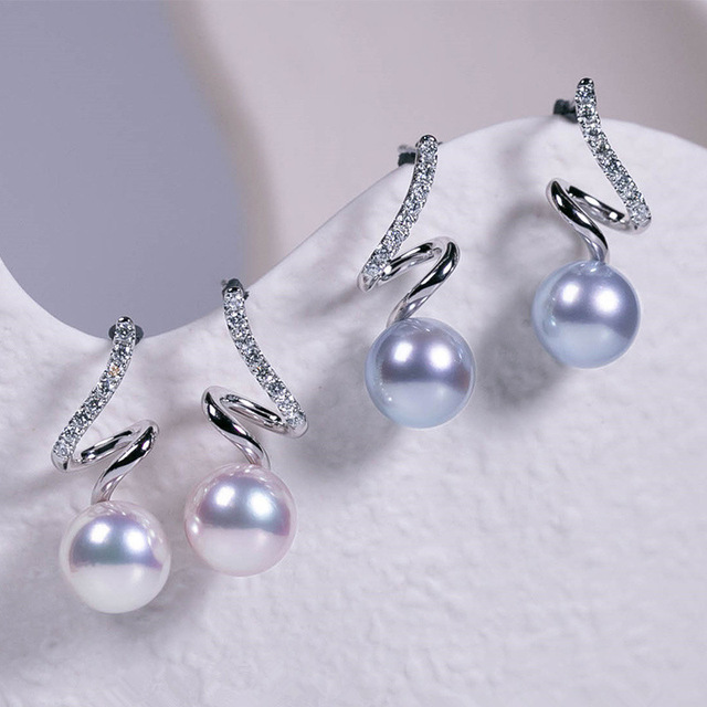 Nowoczesne kolczyki z imitacją pereł 2021 dla kobiet - Elegancki prezent na rocznicę biżuteryjna (Numer produktu: E6579) - Wianko - 2