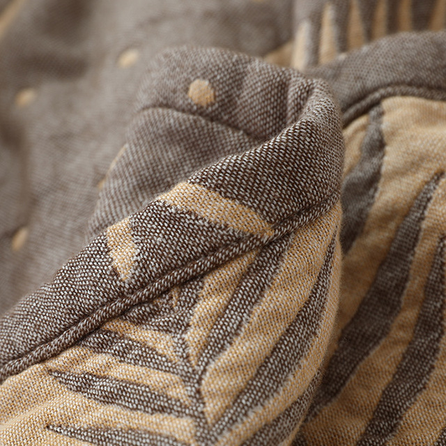 Duża narzuta na łóżko Boho z miękkiego Nordic bawełnianego muslinu - Wianko - 6