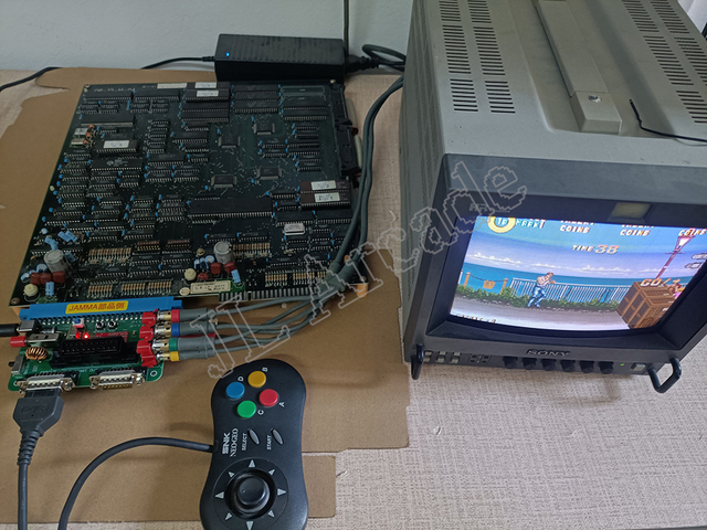 Ulepszony SuperGun DC 12V CBOX - Konwerter JAMMA do SNK DB15 Gamepad RGBS SCART dla CPS1/2/3 SNK IGS Pandora - Wianko - 3