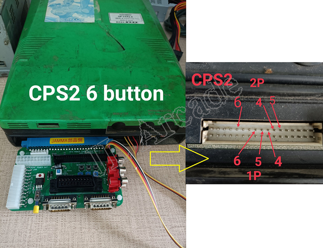 Ulepszony SuperGun DC 12V CBOX - Konwerter JAMMA do SNK DB15 Gamepad RGBS SCART dla CPS1/2/3 SNK IGS Pandora - Wianko - 4