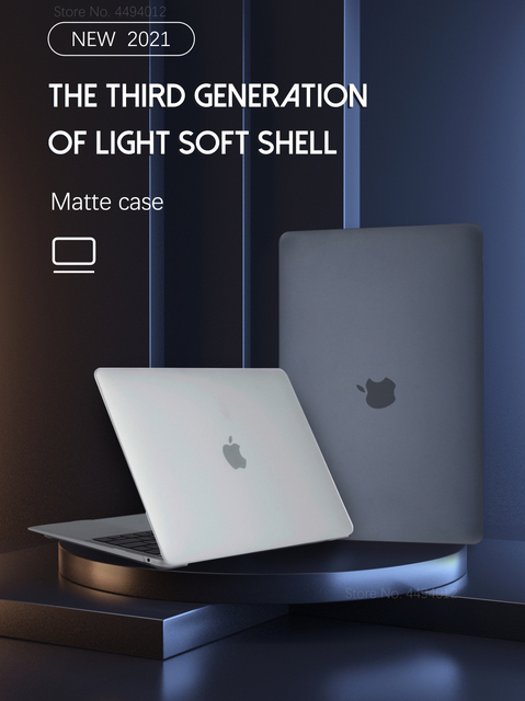 Miękki futerał na laptopa 2021 do Macbook Air 13, M1 do Macbook Pro 13, Pro 14 - pokrowiec - Wianko - 4