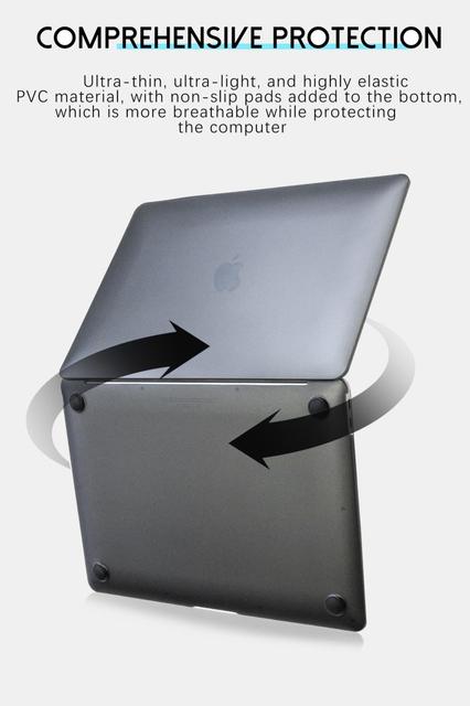 Miękki futerał na laptopa 2021 do Macbook Air 13, M1 do Macbook Pro 13, Pro 14 - pokrowiec - Wianko - 8