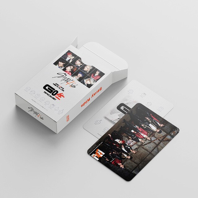 Zestaw 54 bezpańskich kart LOMO z obrazem koreańskich chłopców - Album 2021, fani Kpop, prezenty - Wianko - 5