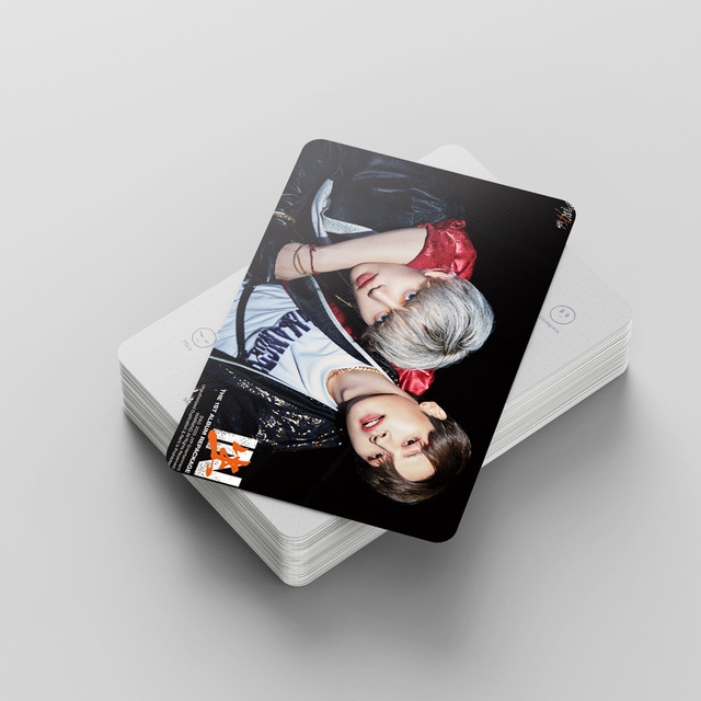 Zestaw 54 bezpańskich kart LOMO z obrazem koreańskich chłopców - Album 2021, fani Kpop, prezenty - Wianko - 7