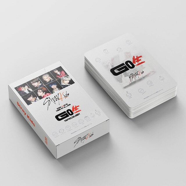 Zestaw 54 bezpańskich kart LOMO z obrazem koreańskich chłopców - Album 2021, fani Kpop, prezenty - Wianko - 4