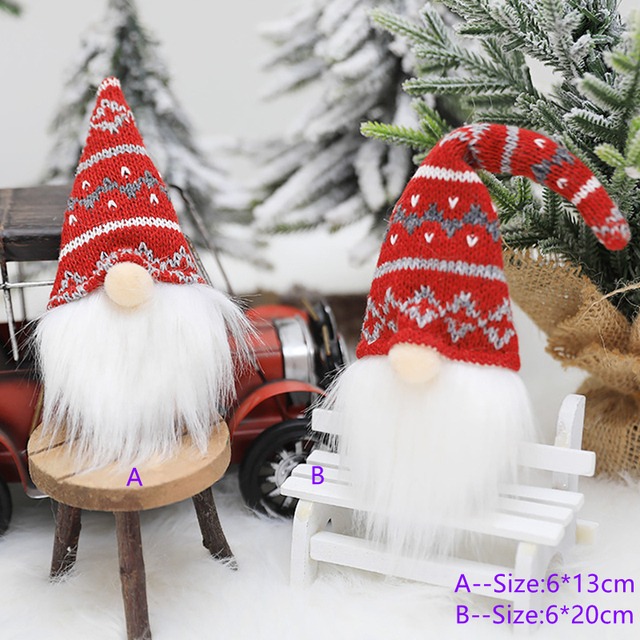 Zabawki lalki świąteczne choinka wiszące ozdoby dekoracje Navidad 2021 - Wianko - 6